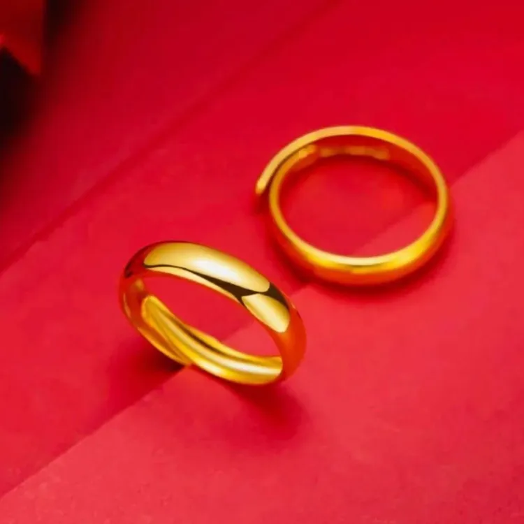 合金戒指 合金材质 活口可调节 亮面