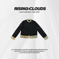 【小法】舒适百搭时尚休闲早春国风短外套010283GT