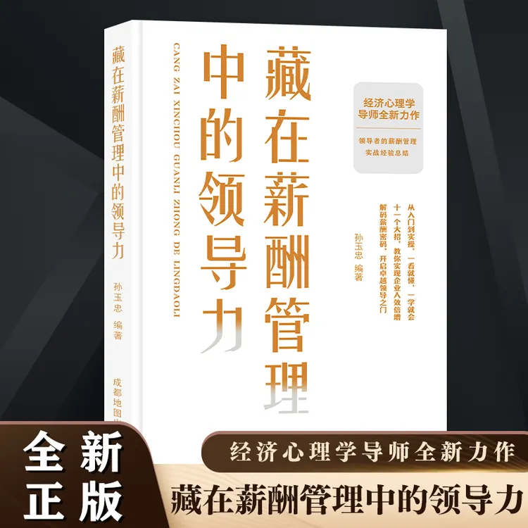 【正版】藏在薪酬管理中的领导力 成功励志高效沟通企业管理类书籍D