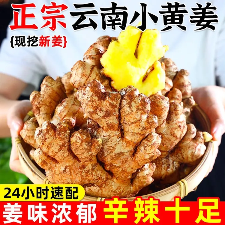 农户自销正品云南老姜