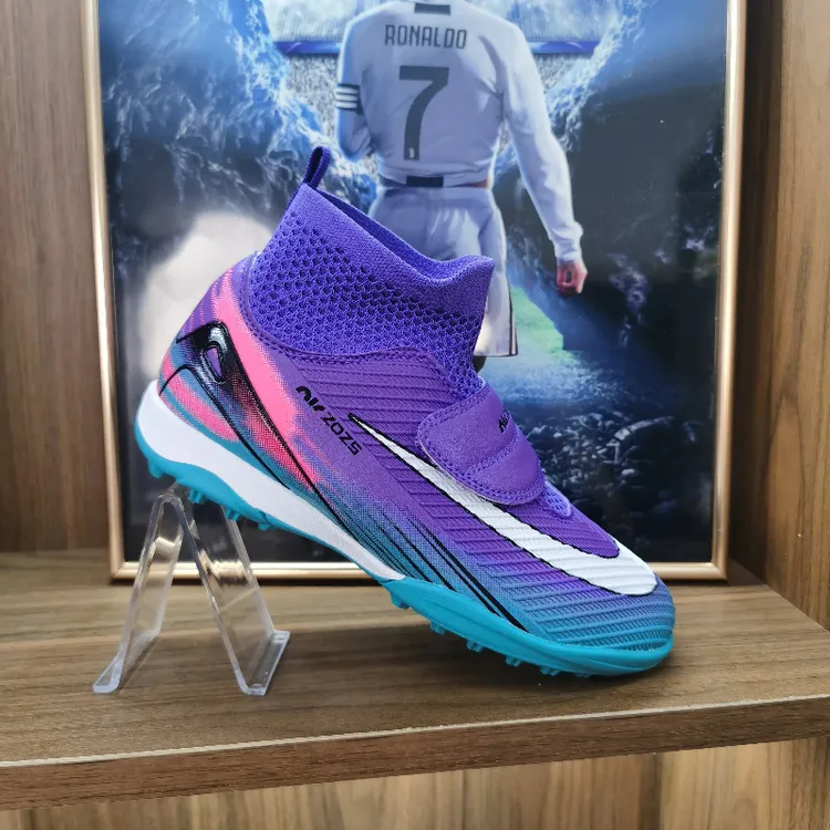 HAXILO秋冬专业儿童足球鞋碎钉6-12岁防滑耐磨男童女童比赛训练鞋