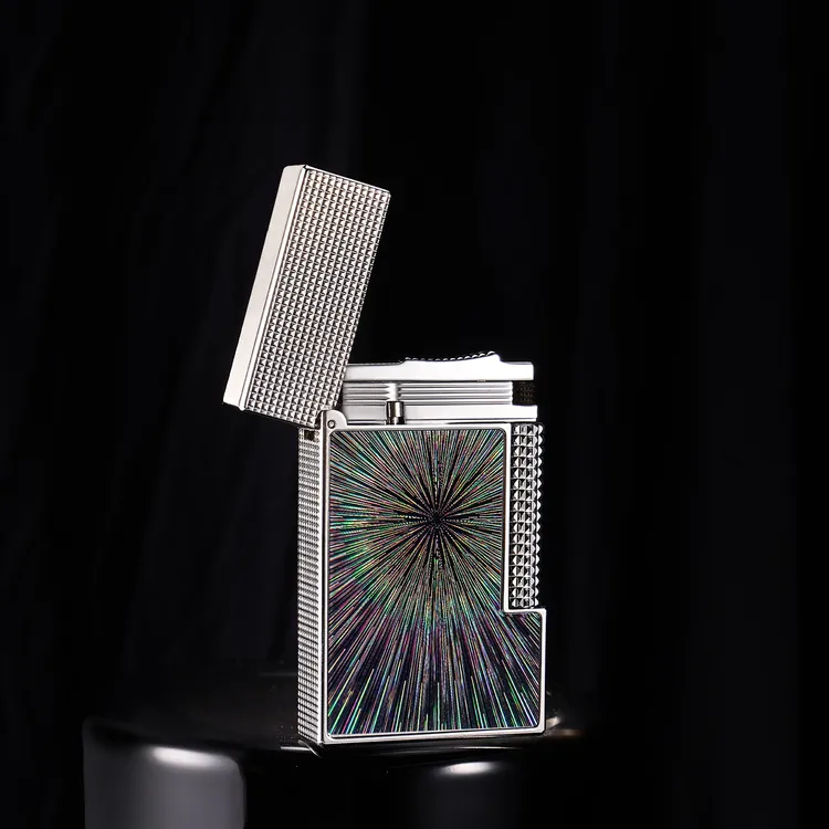 TSHOMX【璀璨星光】充气侧滑创意纯铜朗声打火机纪念日送男生礼物