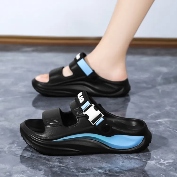 希敦纽勒外穿拖鞋男款夏季凉鞋踩屎感防滑防臭户外运动两用沙滩鞋