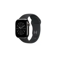 Apple Watch Series 11 石板色钛金属表壳 黑色运动型表带