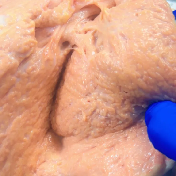 清真新鲜牛奶渣肉