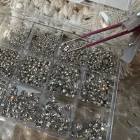 【希妹甄选】升级版1:1华子尖底钻 填缝钻 大小分格盒装 共计2650颗