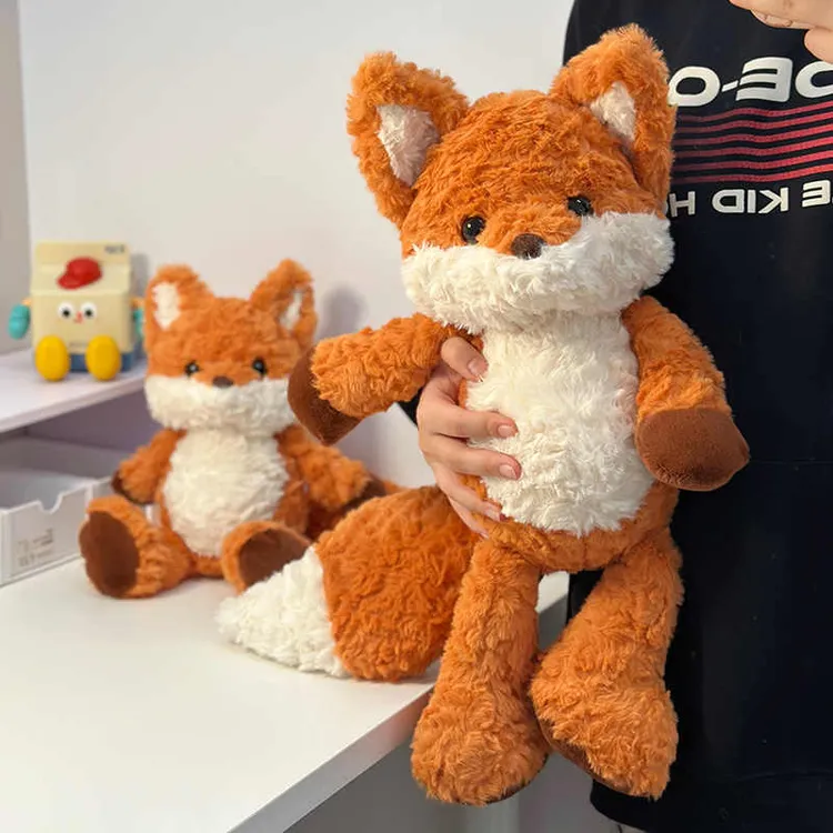 可爱毛绒玩具跑跑狐狸公仔娃娃情人节送女生睡觉抱枕生日礼物