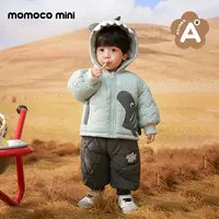 【现货】MOMOCOmini婴童男宝可爱走线鲨鱼棉衣外套冬季87910101008