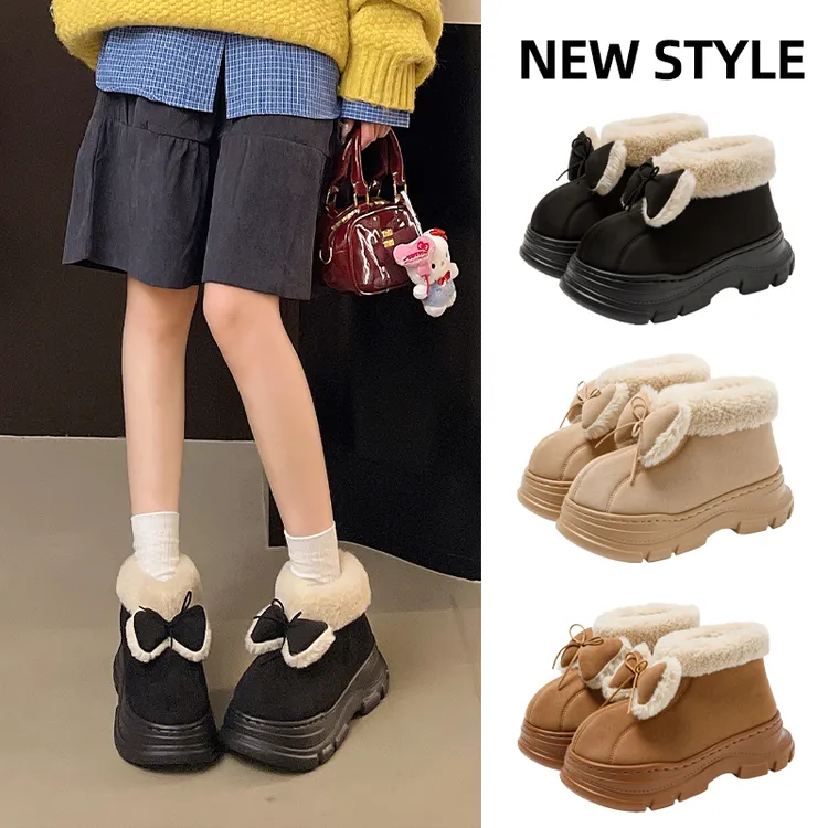 2025新款百搭厚底包跟棉拖鞋冬季居家外穿防滑保暖耐磨柔软女棉鞋