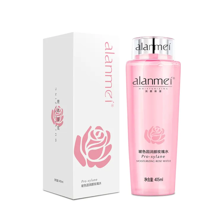 alanmei玻色因精华水 爽肤水补水保湿水抗皱紧致水玫瑰水清爽春天商品图