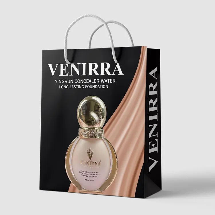 唯尼啦盈润遮瑕沁水持久粉底液持妆