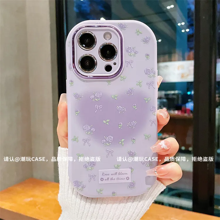 （iPhone12系列）金属小胖妹适用iPhone12/12Pro/12ProMax手机壳潮