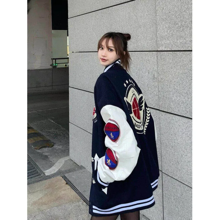 夹克秋冬复古男款新款工装休闲秋冬季棒球服男装飞行夹克时