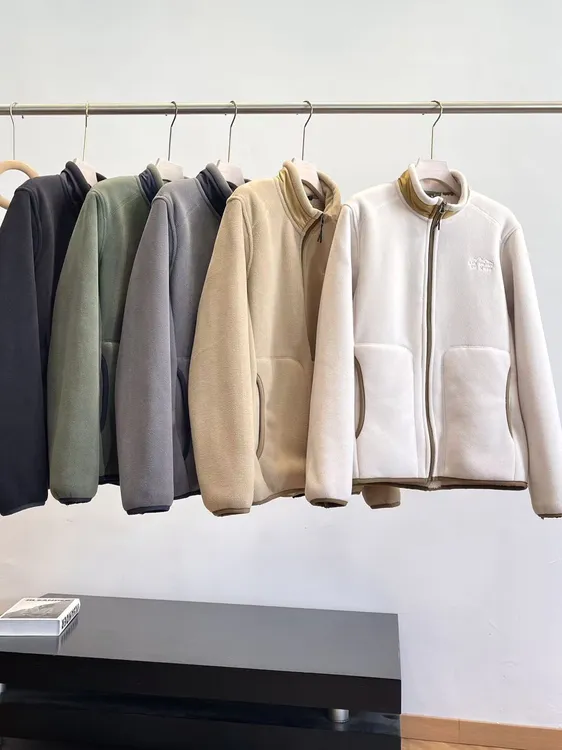 B  加厚巨暖！可情侣！双面摇粒绒长绒蓄热绒外套 5212男女款 H7718