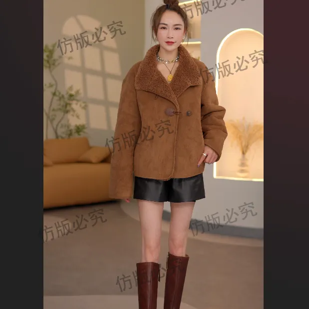 【优莎】6381时尚穿搭女装休闲经典大牌女士外套冬季气质百搭
