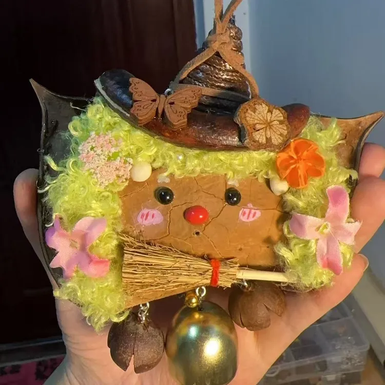 猫猫家手工豆荚平安豆送礼送闺蜜摆件挂件