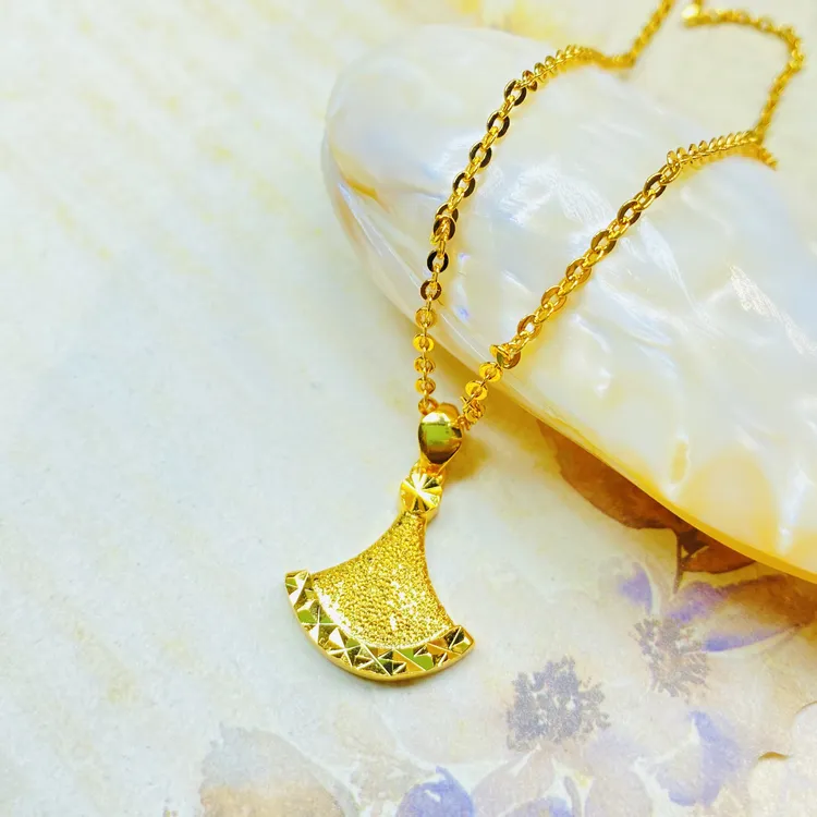 项链 K0421黄色满天星裙子项链多样性发货46279