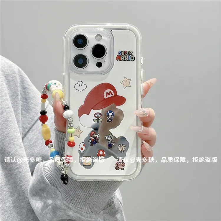 炫彩镜面适用苹果17/iPhone/华为荣耀/OPPO/小米手机壳pura70爆款