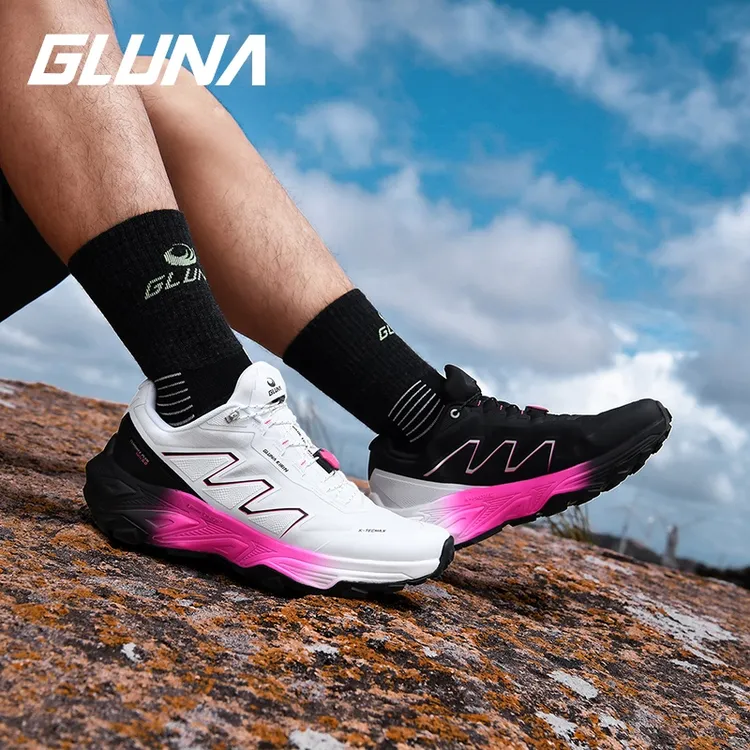 GLUNA【麒麟5.0pro元无界】哥鲁纳越野跑鞋户外徒步防滑登山鞋