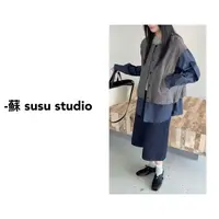 ZX6472长袖衬衣女款外搭开衫假两件早秋穿搭巨好看轻熟上衣