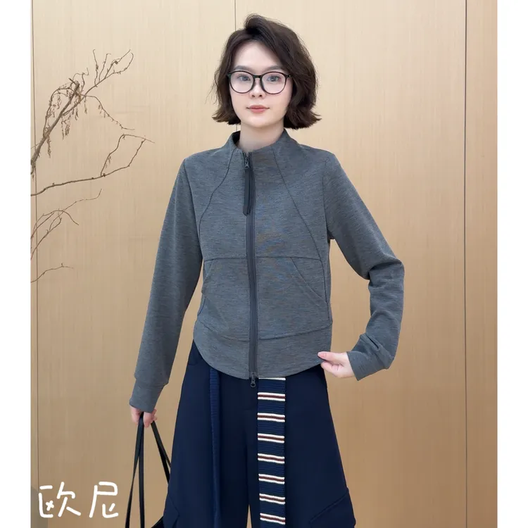 欧尼私服【立体剪裁卫衣】2025秋季新款显瘦百搭上衣 2509C5893