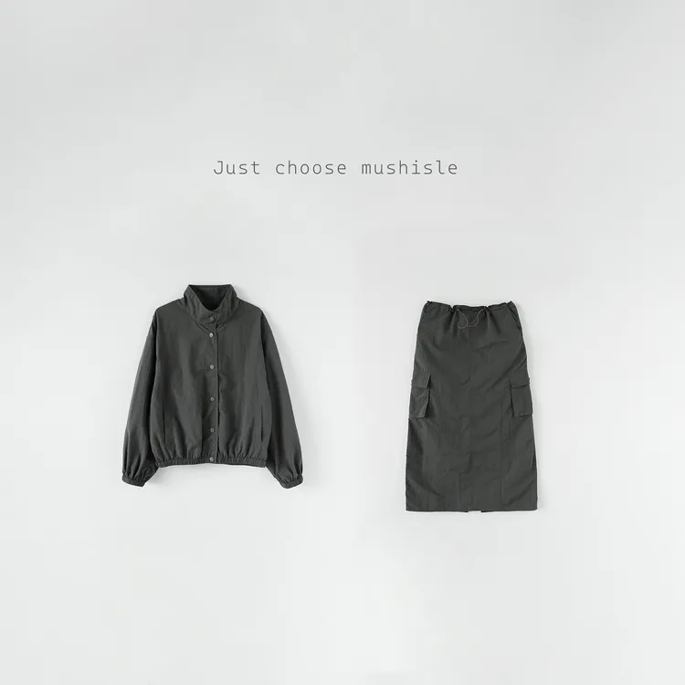 又妈定制高品质女装秋冬款新款工装套装休闲时尚两件套N032