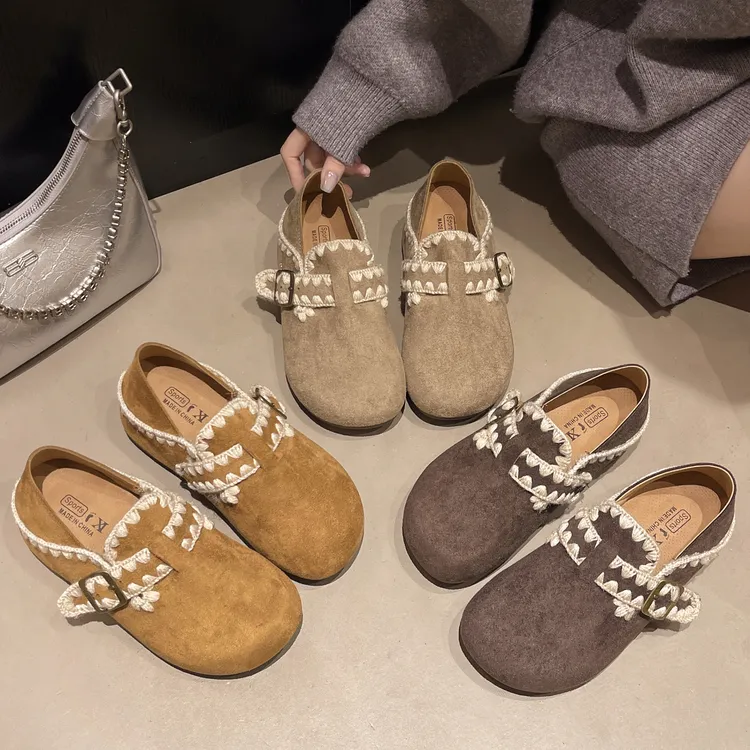 内增高勃肯女厚底2025年秋季新款全包勃肯鞋子女ins潮牌百搭秋冬