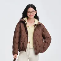 波司登2025年秋冬季新款女短款时尚百搭休闲显瘦轻暖羽绒服外套