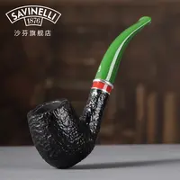 沙芬2025圣诞年度限量款麻面石楠木烟斗606经典弯式斗