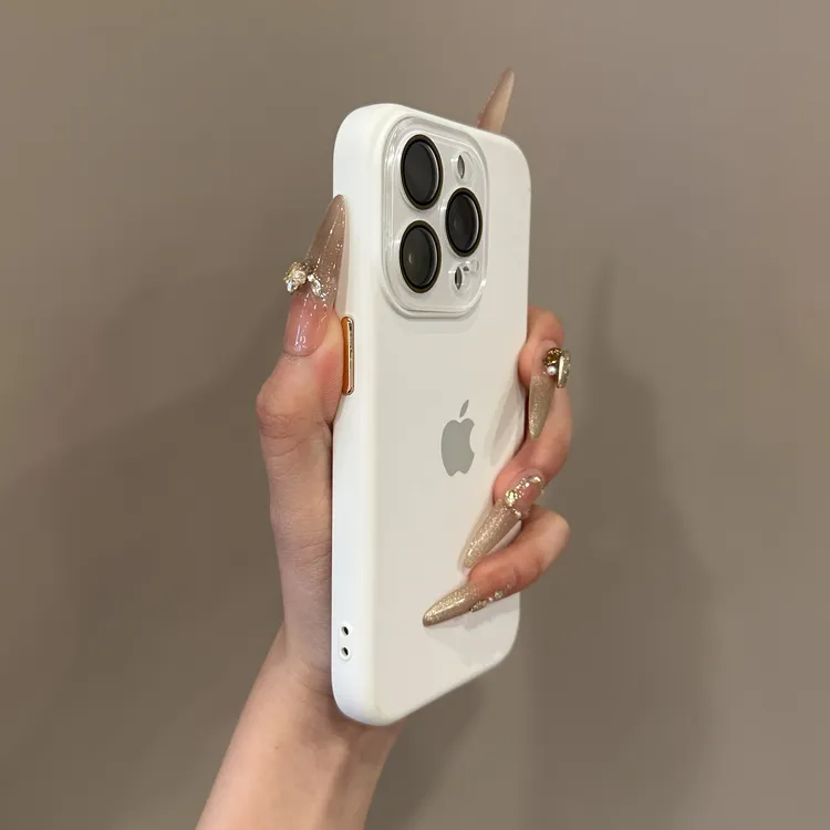 液态硅胶全包镜头适用苹果16promax手机壳小众iPhone15极简17个性