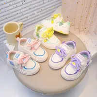2025春季新款女童韩版卡通板鞋女孩可爱休闲鞋跑步鞋百搭运动鞋子