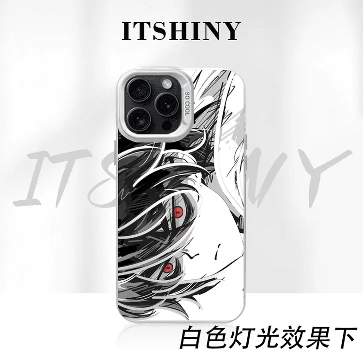 刺客伍六七手机壳彩银适用于苹果华为荣耀小米VIVOPPO一加