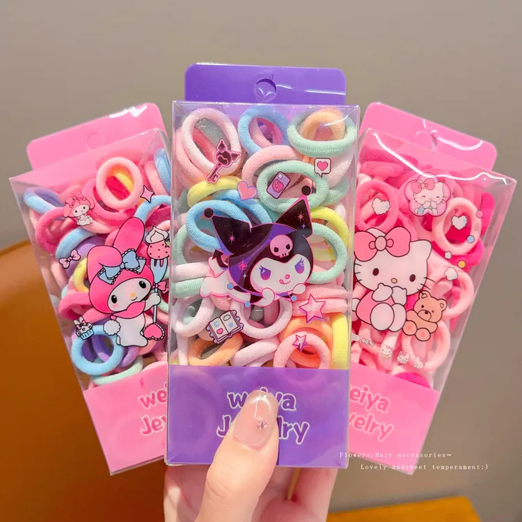 【糖果色系】儿童拇指发圈小宝宝皮筋发绳头绳高弹不伤发橡皮筋发饰