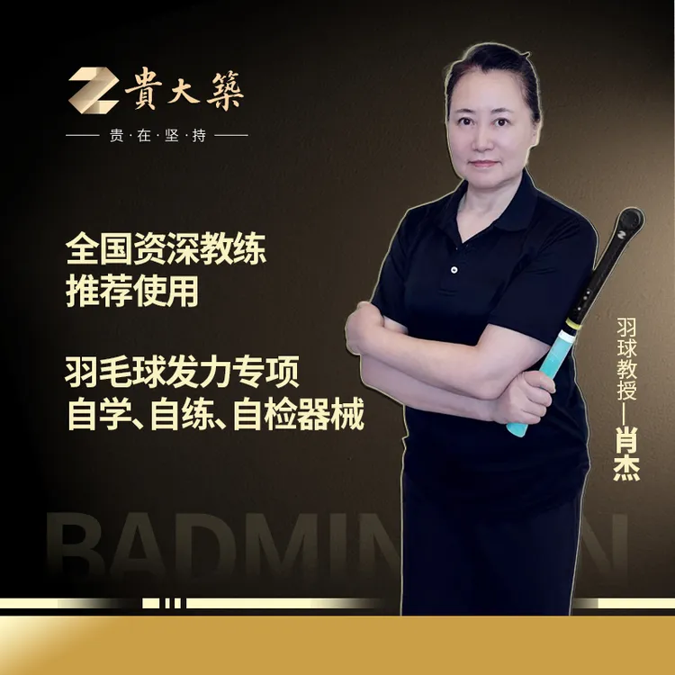 自学 自练 自检羽毛球发力 资深教练推荐 能精准高效练习集中发力