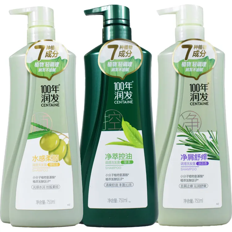 100年润发去屑洗发水一百年润发洗发露持久留香生姜修护持久留香