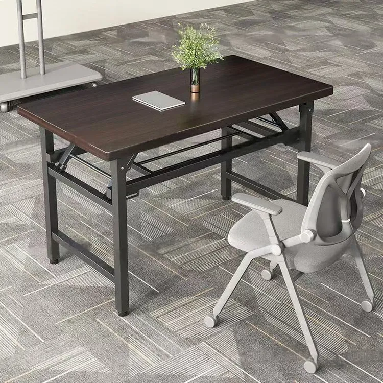 免安装折叠桌家用台式电脑桌可折叠书桌简易写字桌摆摊便携长条桌