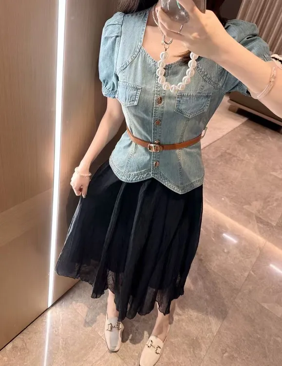 [W1369套装两件套]2025新款时尚气质套装女款女装时尚女士