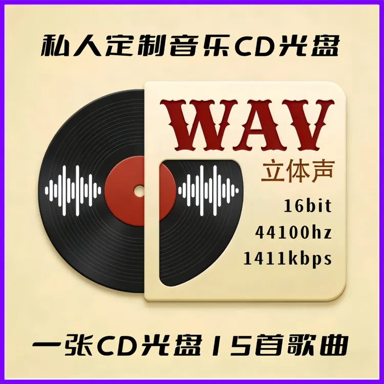 私人订制无损音质车载音乐无损高音质CD光盘最新款