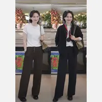 我是摩羯 宅宅裤2.0 羊毛二醋酸莫代尔秋抽绳松紧腰阔腿裤