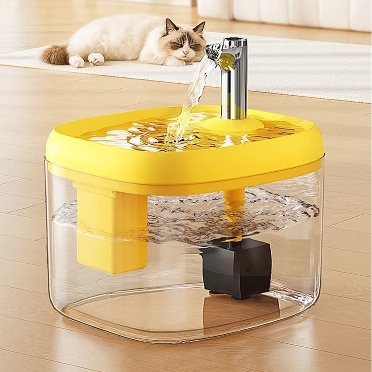 【匠心工艺】猫咪饮水机猫自动循环过滤饮水器狗狗喝水流动喂水神