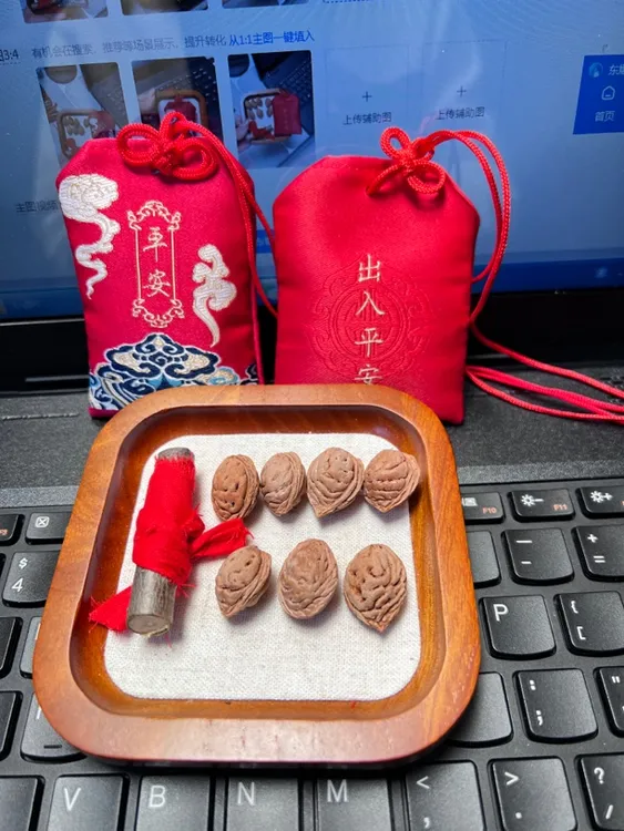 车挂件 野生东南枝桃木桃枭