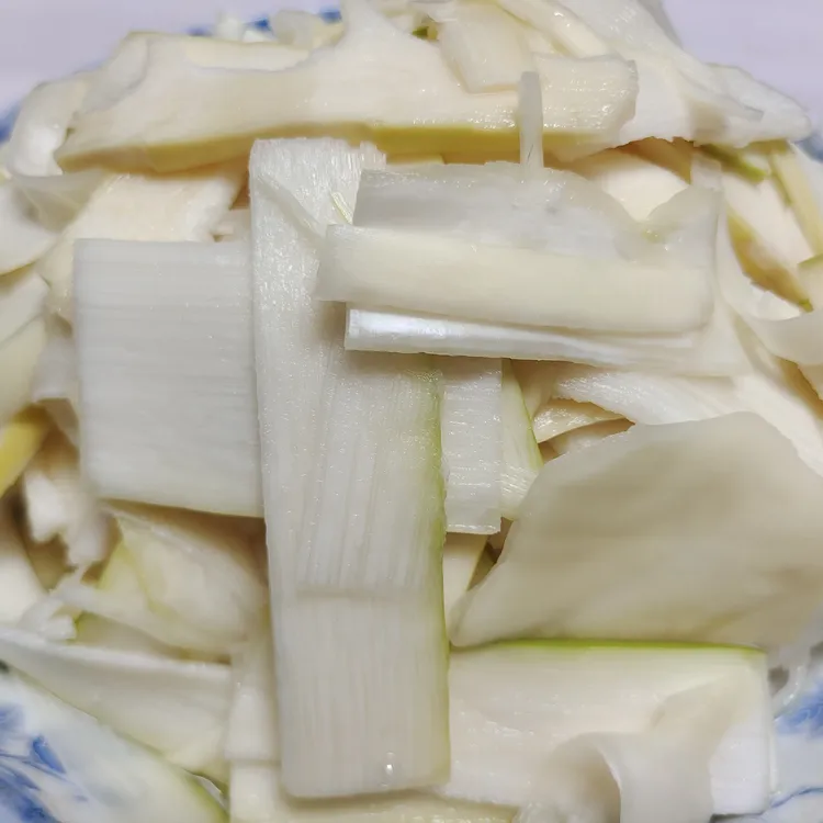 食品4浦北当季新鲜嫩脆爽口清水笋片