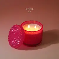 【绯色芭比】净含量340g大克重|清新奶欲玫瑰牡丹香薰蜡烛