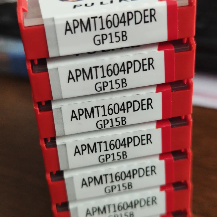 APMT1604PDER 数控铣刀片，加工钢件效果非常，株洲大厂生产