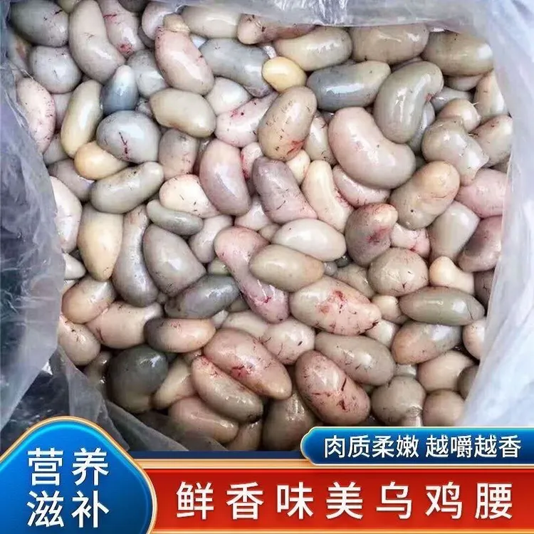 【高端食材】精品新鲜黑乌鸡腰子鸡肾鸡卵鸡睾丸子鸡宝鸡春公酱豆子