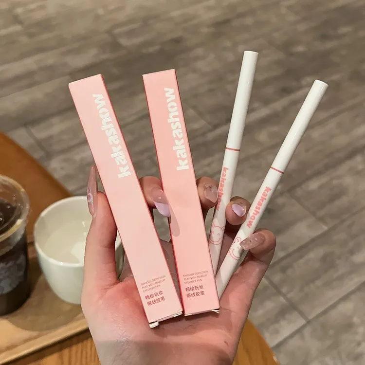 【两支正装】kakashow眼线胶笔防水防汗不易晕染黑色眼线笔神器春季