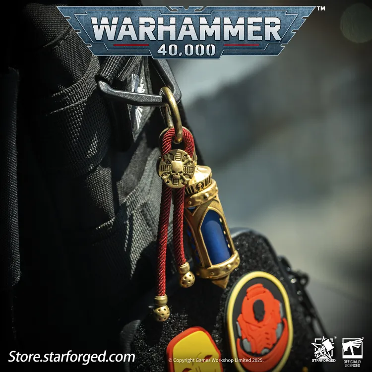 Starforged星辰铸造 战锤40K周边饰品星际战士圣物匣钥匙扣挂件