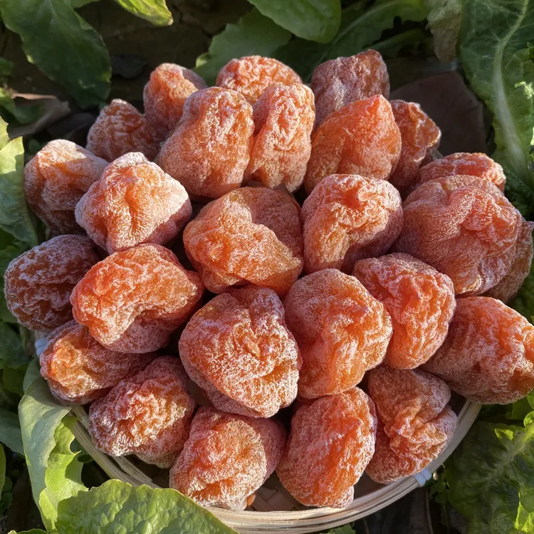 【一口香】正宗陕西富平流心吊柿饼香甜软糯农家特产一斤17-22左右