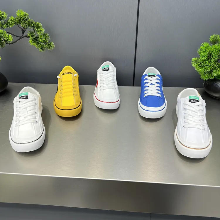 68-3秋季新款男鞋舒适透气布鞋男士休闲鞋低帮板鞋潮鞋