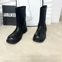 新款气质百搭潮流女士休闲短靴/QJBM/7760-3